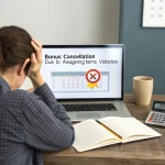 O que fazer quando um bônus é cancelado por violar os termos de wagering