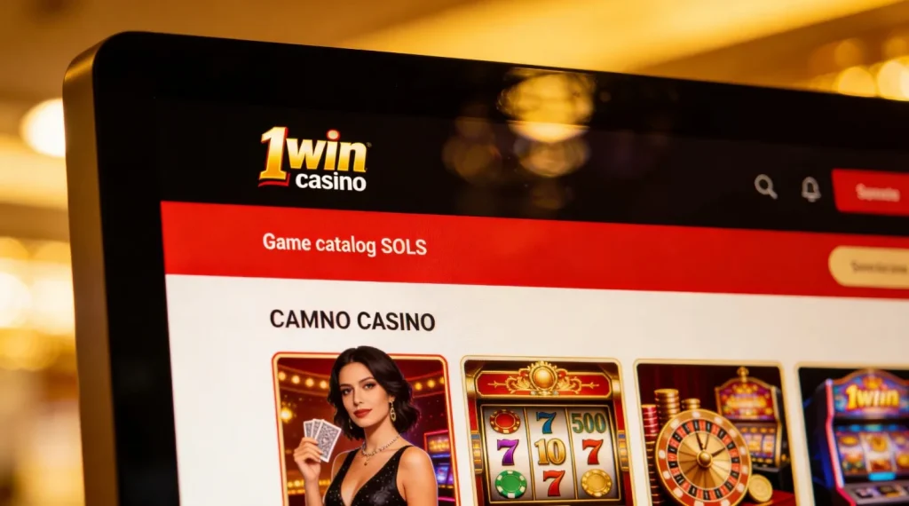 1win casino: guia do catálogo de jogos, slots e cassino ao vivo