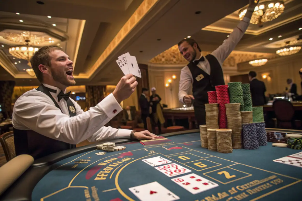 Jackpot recorde no blackjack em 2026